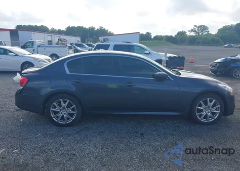 2011 Infiniti G37 z USA, uszkodzony, nr VIN JN1CV6AR5BM355520